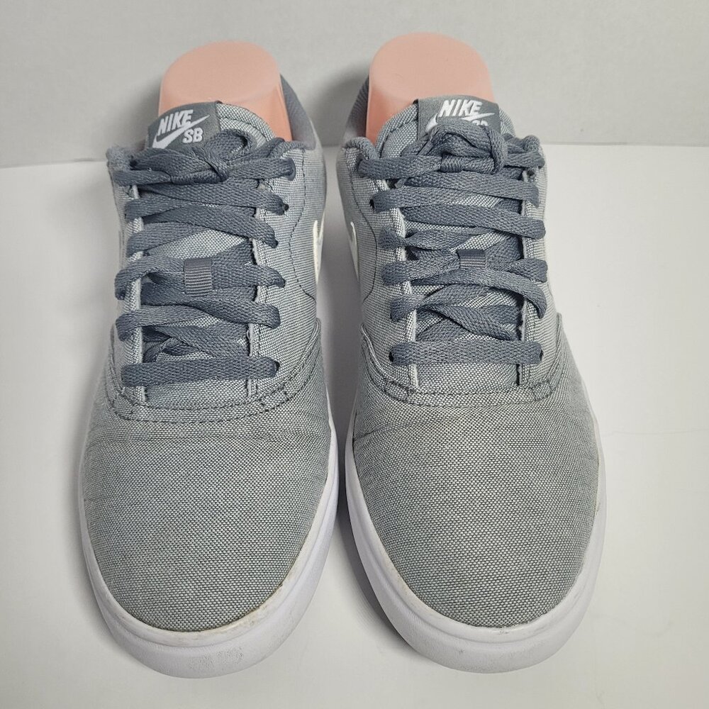 Nike SB Check Solarsoft Men’s Size 8 Premium Gray Canvas Sneakers
